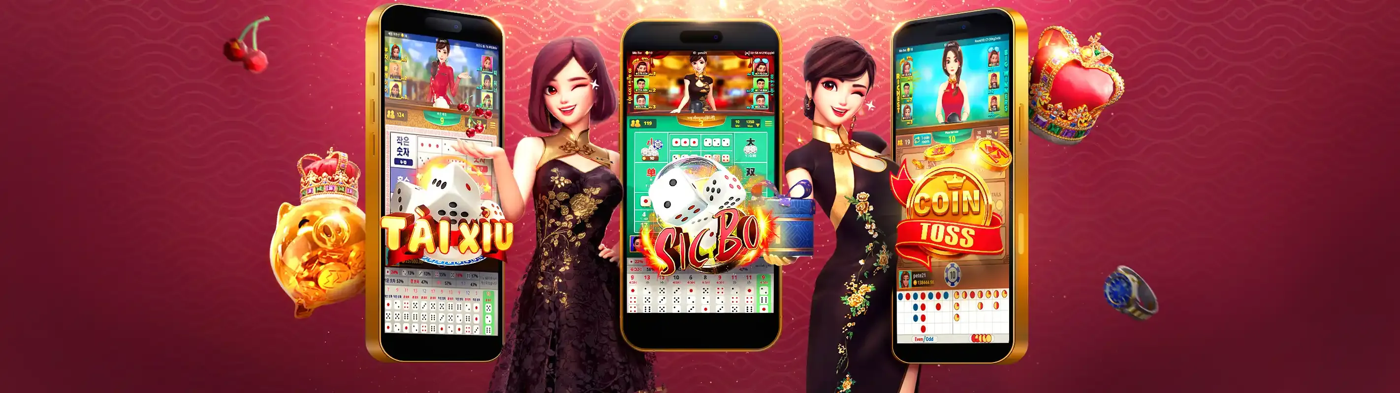 Bàn Baccarat trực tiếp tại haha777 với Dealer chuyên nghiệp và chip cược